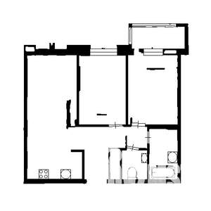 2-к квартира, на длительный срок, 54м2, 22/22 этаж