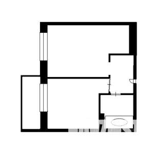 1-к квартира, на длительный срок, 35м2, 8/10 этаж