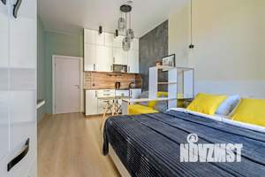 1-к квартира, посуточно, 27м2, 1/1 этаж