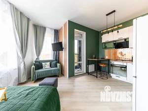 1-к квартира, посуточно, 26м2, 1/1 этаж