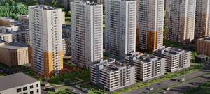 2-к квартира, на длительный срок, 56м2, 14/25 этаж