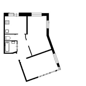 2-к квартира, на длительный срок, 55м2, 8/8 этаж
