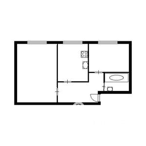 2-к квартира, на длительный срок, 55м2, 7/18 этаж