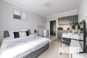 Студия квартира, посуточно, 25м2, 13/15 этаж