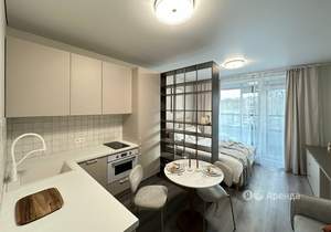 Студия квартира, на длительный срок, 25м2, 2/12 этаж