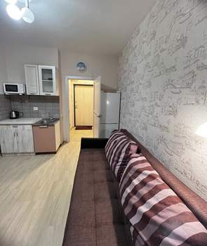 Студия квартира, на длительный срок, 25м2, 6/18 этаж