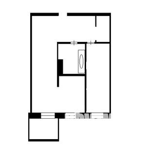 2-к квартира, на длительный срок, 49м2, 10/10 этаж