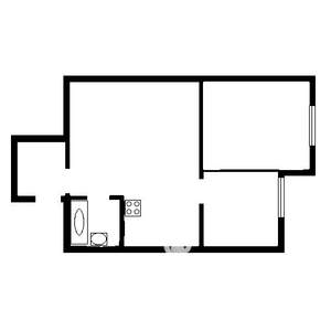1-к квартира, на длительный срок, 48м2, 2/10 этаж