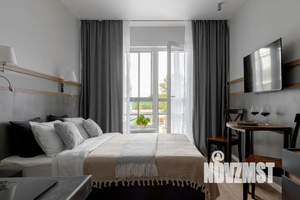 Студия квартира, посуточно, 27м2, 3/5 этаж