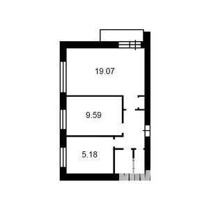 2-к квартира, на длительный срок, 52м2, 9/9 этаж