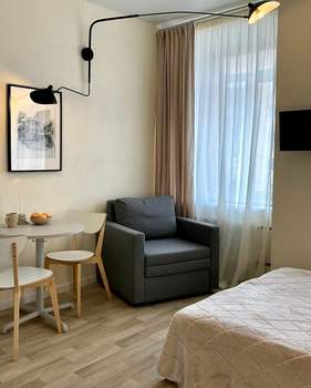 Студия квартира, на длительный срок, 28м2, 5/7 этаж