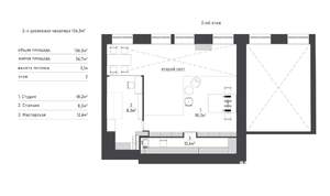 3-к квартира, на длительный срок, 136м2, 2/4 этаж