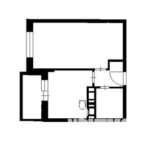 1-к квартира, на длительный срок, 33м2, 12/24 этаж