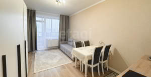 Студия квартира, на длительный срок, 28м2, 1/4 этаж