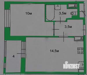 1-к квартира, на длительный срок, 36м2, 9/12 этаж