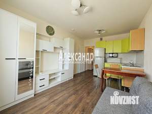 Студия квартира, на длительный срок, 21м2, 12/23 этаж