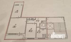 3-к квартира, на длительный срок, 60м2, 5/9 этаж