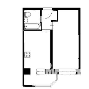 1-к квартира, на длительный срок, 35м2, 3/29 этаж