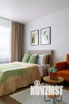 1-к квартира, посуточно, 40м2, 1/1 этаж