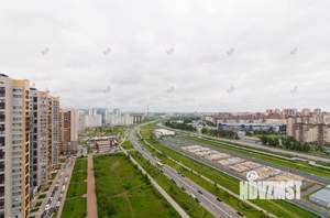 1-к квартира, на длительный срок, 46м2, 21/25 этаж