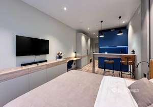 Студия квартира, на длительный срок, 26м2, 4/14 этаж