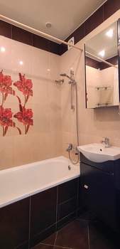 1-к квартира, на длительный срок, 39м2, 21/25 этаж