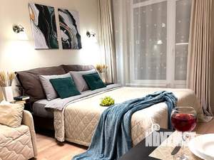 Студия квартира, посуточно, 26м2, 18/19 этаж