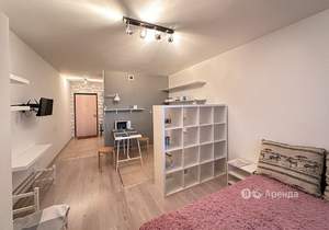 Студия квартира, на длительный срок, 26м2, 23/24 этаж