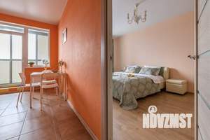 1-к квартира, посуточно, 40м2, 1/1 этаж