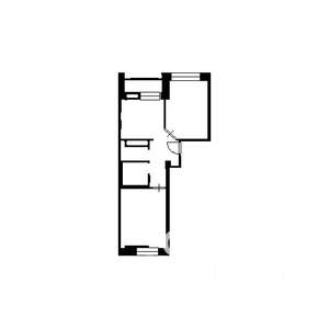 2-к квартира, на длительный срок, 59м2, 4/9 этаж