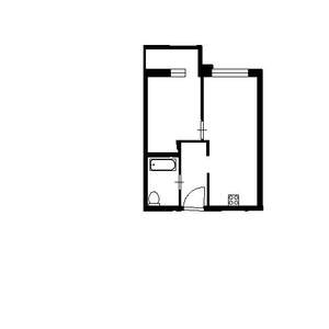 1-к квартира, на длительный срок, 33м2, 23/24 этаж