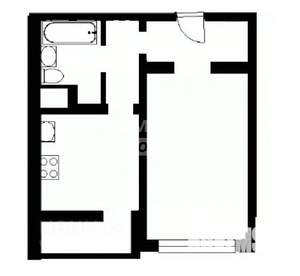 1-к квартира, на длительный срок, 38м2, 16/23 этаж