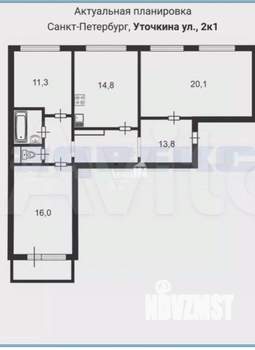 3-к квартира, на длительный срок, 78м2, 10/12 этаж