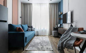 Студия квартира, на длительный срок, 24м2, 2/13 этаж