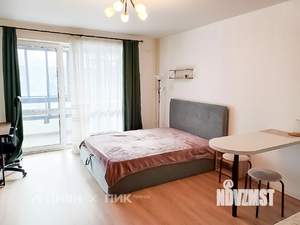 Студия квартира, на длительный срок, 27м2, 12/24 этаж
