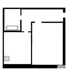 1-к квартира, на длительный срок, 40м2, 3/16 этаж