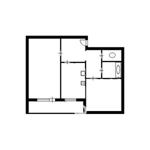 2-к квартира, на длительный срок, 54м2, 12/12 этаж