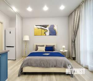 1-к квартира, посуточно, 25м2, 5/12 этаж