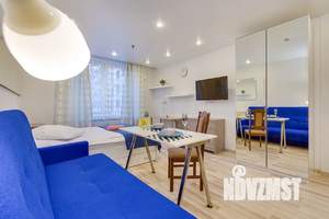 Студия квартира, посуточно, 35м2, 8/16 этаж