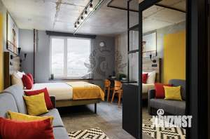 Студия квартира, на длительный срок, 21м2, 5/26 этаж