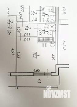 Студия квартира, на длительный срок, 25м2, 2/21 этаж