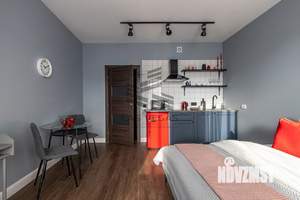 Студия квартира, на длительный срок, 25м2, 10/12 этаж