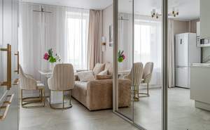 1-к квартира, на длительный срок, 46м2, 21/21 этаж