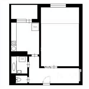 1-к квартира, на длительный срок, 36м2, 11/14 этаж