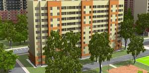 1-к квартира, на длительный срок, 46м2, 10/14 этаж