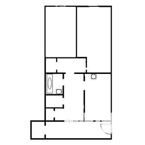 2-к квартира, на длительный срок, 55м2, 5/12 этаж