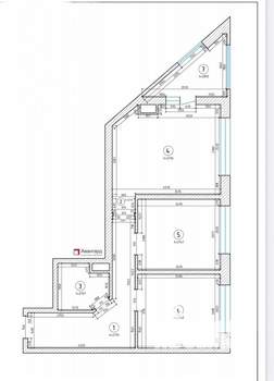 2-к квартира, на длительный срок, 60м2, 7/13 этаж