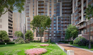 Студия квартира, на длительный срок, 24м2, 23/23 этаж