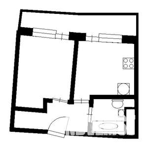 1-к квартира, на длительный срок, 37м2, 2/14 этаж