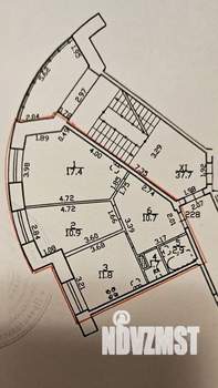 2-к квартира, на длительный срок, 55м2, 2/16 этаж